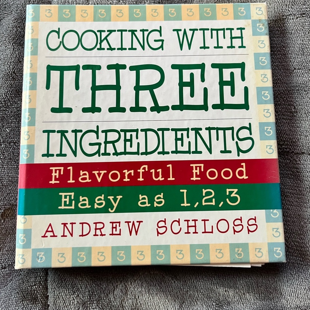 Cooking with three ingredients